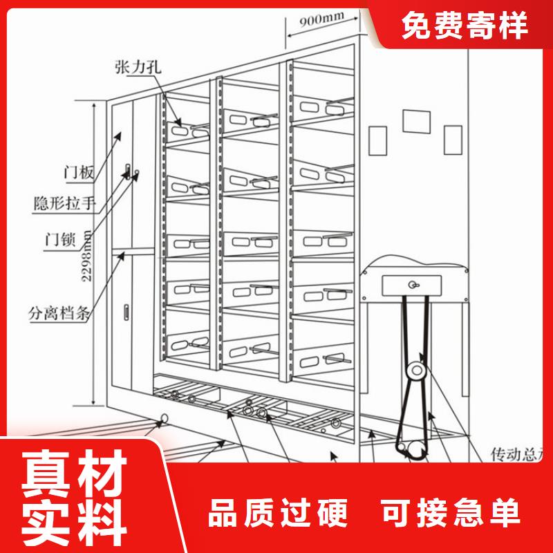 【手摇密集柜】移动文件柜分类和特点按需定制真材实料