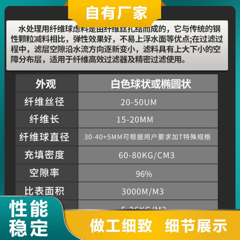 ​纤维球_柱状活性炭一手货源定制定做