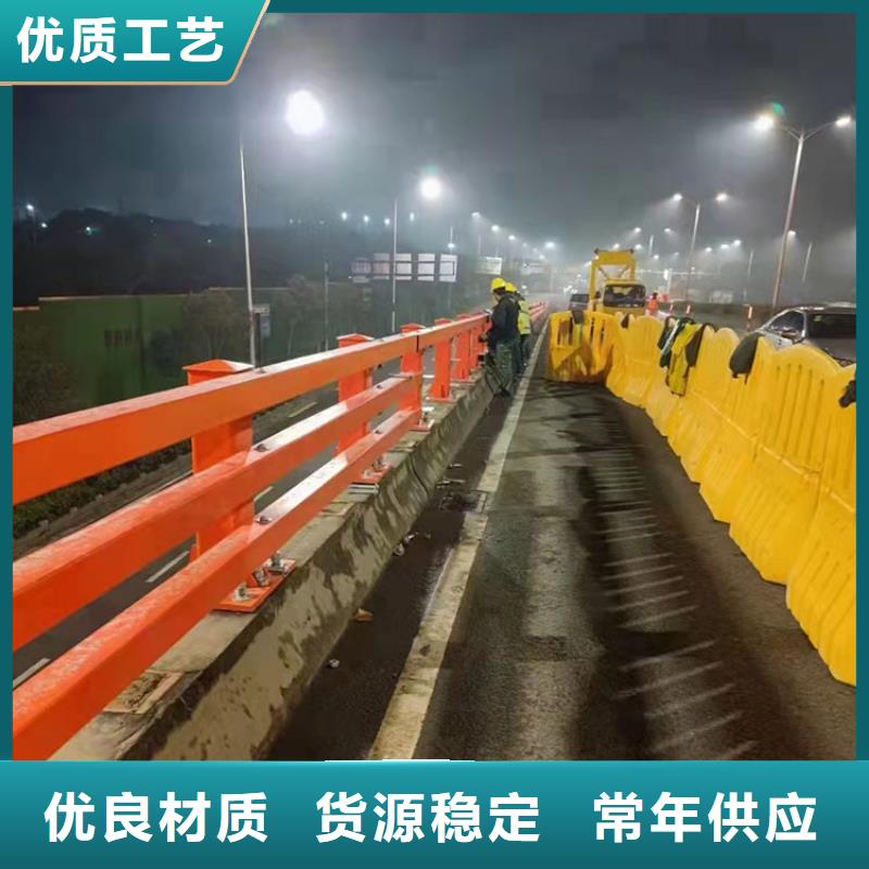 道路防撞护栏不锈钢复合管栏杆专业厂家优良材质