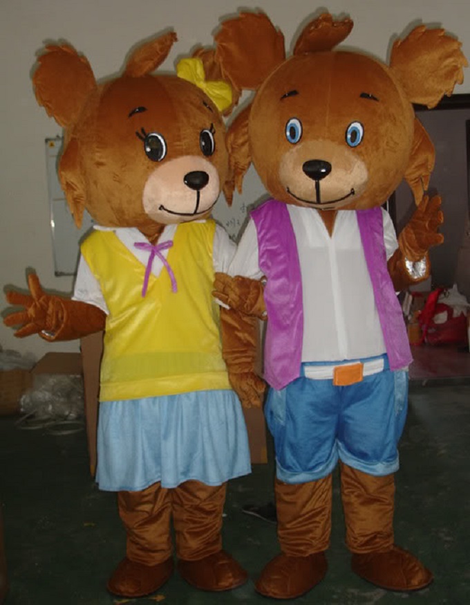 行走人偶服装定制厂家,玩偶服娃娃质地良