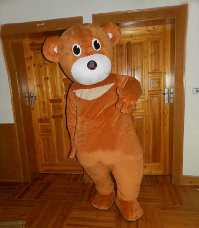 可爱人偶服装定制厂家,玩偶服公仔发货快工厂直供