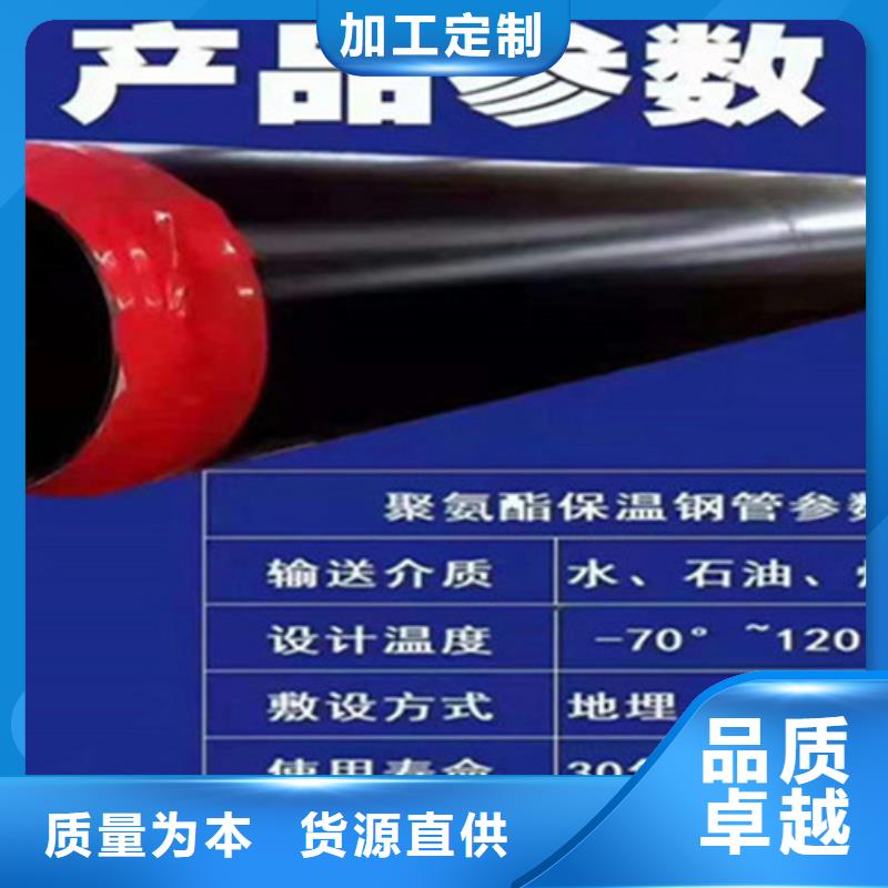 预制直埋保温钢管涂塑钢管多年行业积累多年厂家可靠