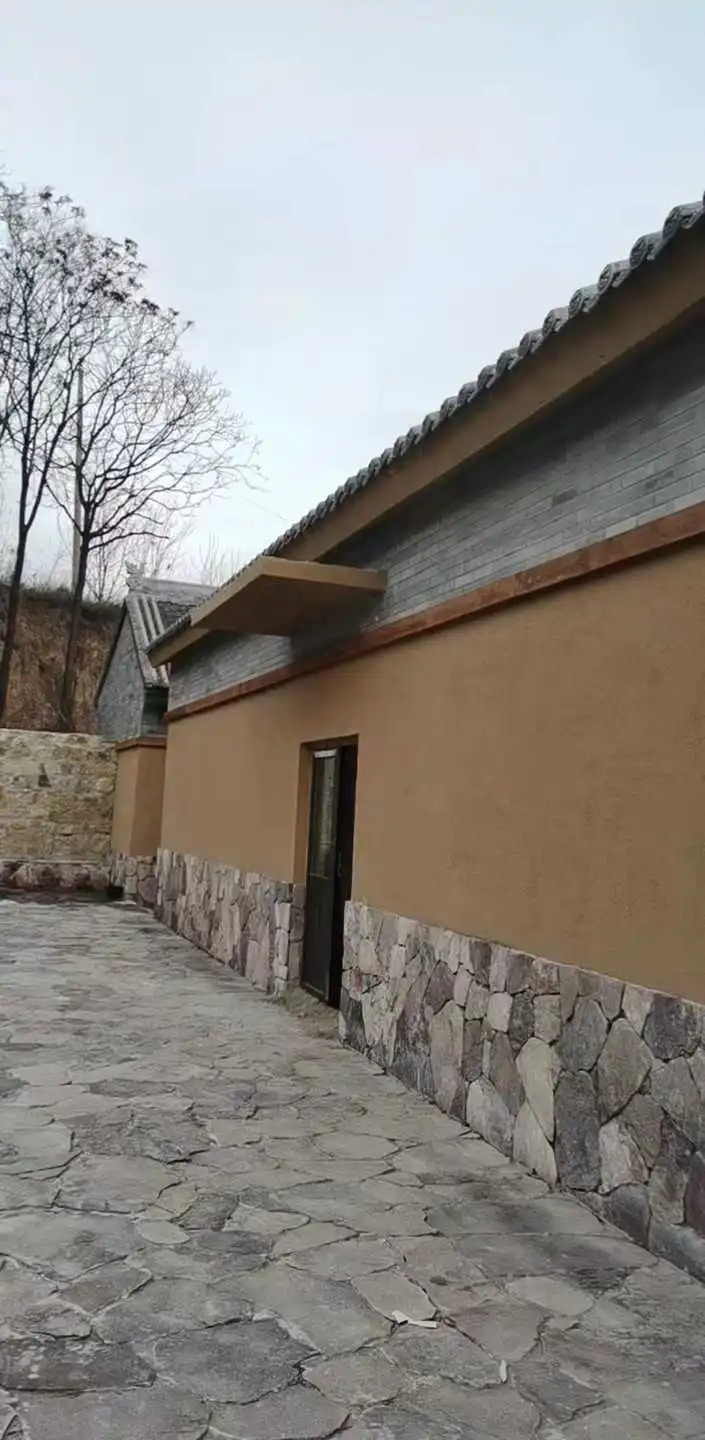 稻壳漆，仿泥巴稻草漆，美丽乡村建设，稻秸秆漆一平方价格
