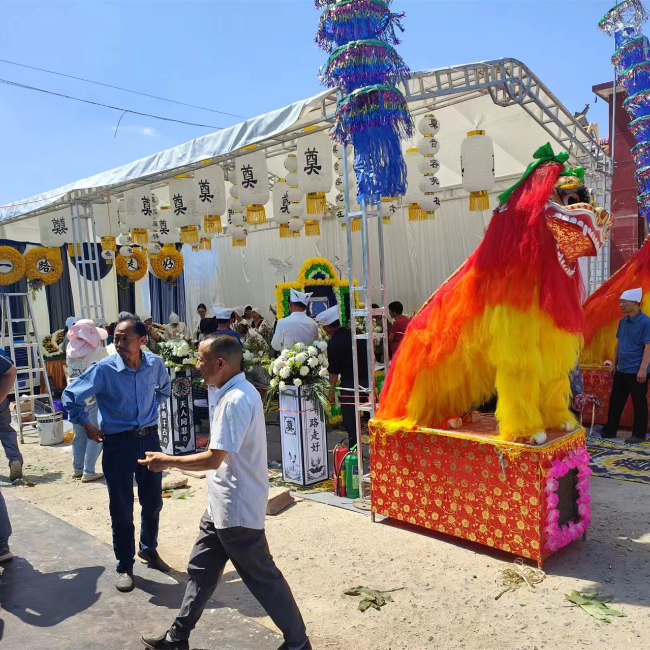 泰州高港区口岸街道灵堂用品殡仪花费,有实力